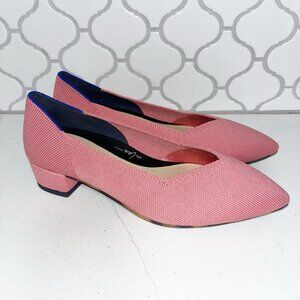 NEW Rothys the High Point Women's US Tulip Pink Knit Classic Size 7